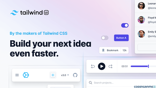 More information about "Tailwind UI (Official Components and Templates)"