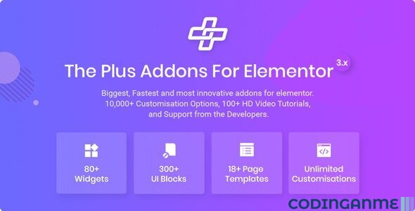 The Plus - Addon for Elementor Page Builder WordPress Plugin