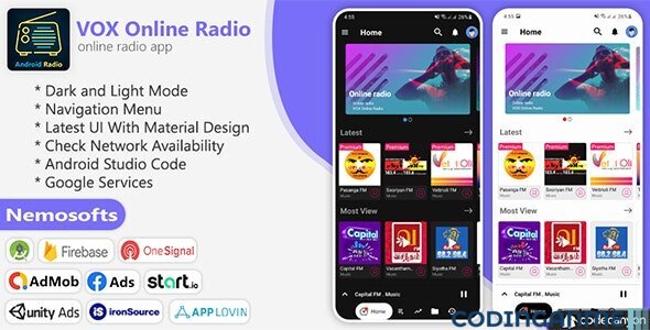 Android VOX Online Radio