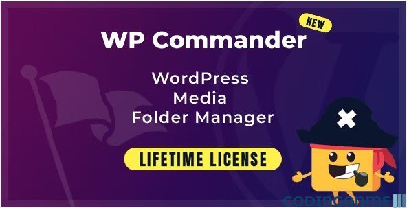 WP Commander - WordPress Media Library Folders & File Manager
