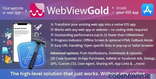 More information about "WebViewGold for iOS - WebView URL/HTML to iOS app + Push, URL Handling, APIs"