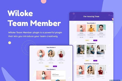 More information about "Wiloke Team Member - Addon For Elementor"