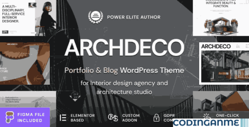 More information about "Archdeco - Architecture & Interior Design Agency Portfolio WordPress Theme"
