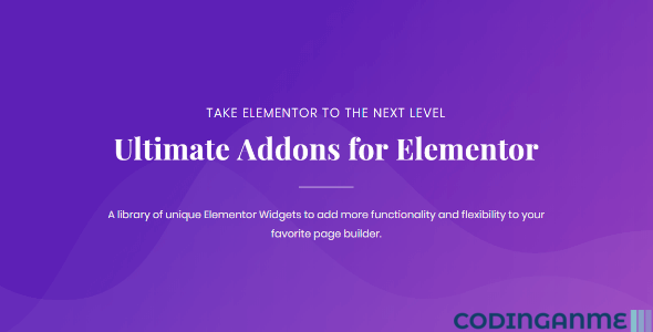 Ultimate Addons for Elementor: Elementor Addons & Widgets