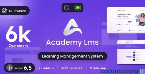 More information about "Academy LMS - Learning Management System"