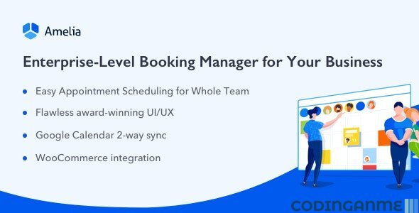 Amelia - Enterprise-Level Appointment Booking WordPress Plugin