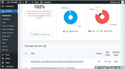 More information about "Analytify - Best Google Analytics Plugin For WordPress"