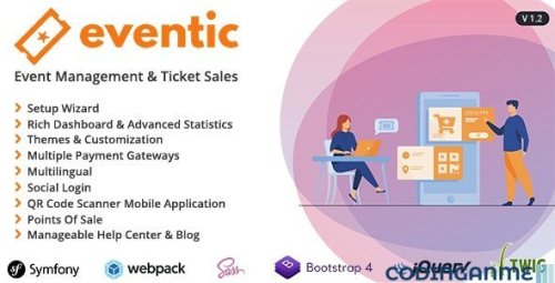 More information about "Eventic - Ticket Sales & Event Management System"