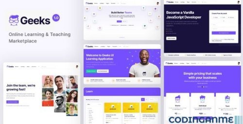 More information about "Geeks - Online Learning Marketplace WordPress Theme"