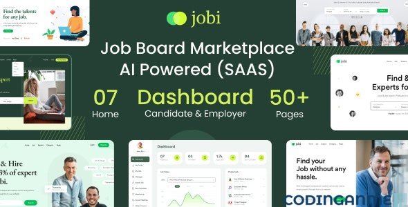 Jobi - Job Board Marketplace | AI Powered (SAAS)