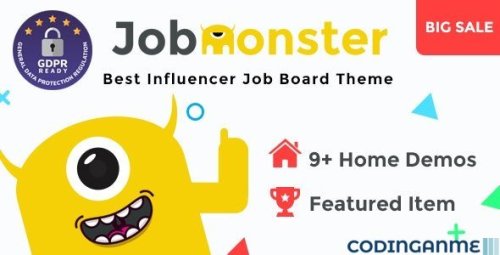 More information about "Jobmonster - Job Board WordPress Theme"