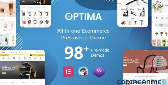 Optima Elementor - Multipurpose Prestashop 1.7.x, 8.x Theme