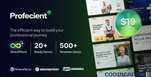 More information about "Profecient - Multipurpose Elementor Business & WooCommerce WordPress Theme"