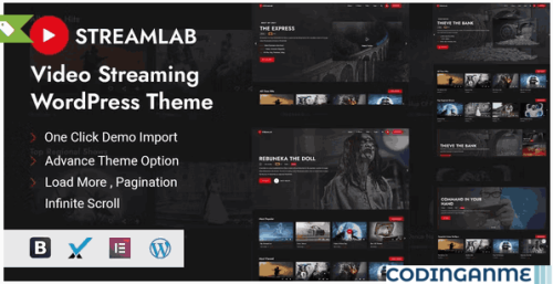 More information about "Streamlab - Video Streaming WordPress Theme"