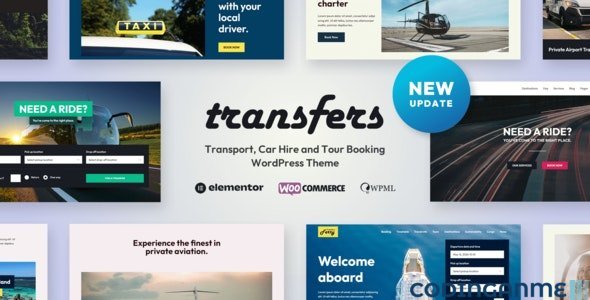 Transfers - Transport and Car Hire WordPress Theme