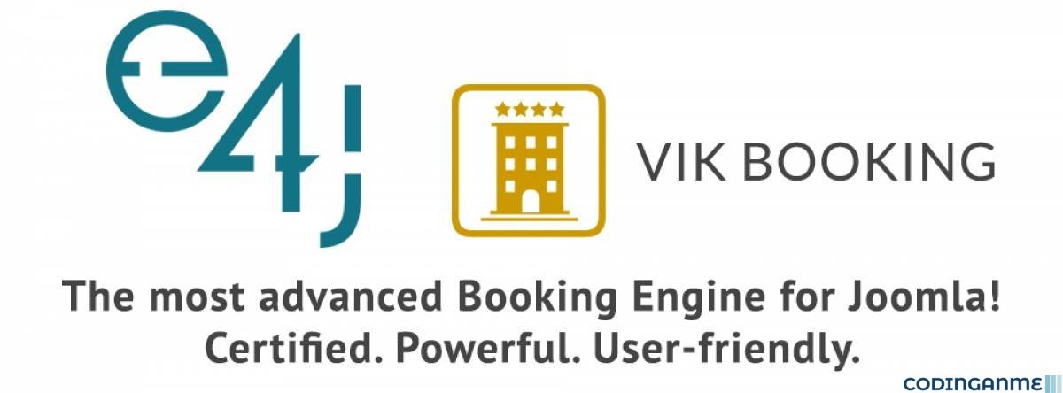 Vik Booking - Joomla Extension