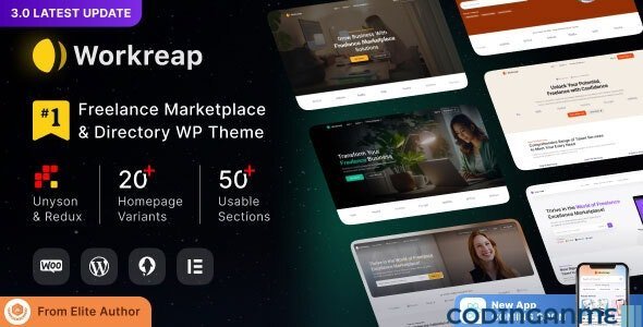 Workreap - Freelance Marketplace and Directory WordPress Theme