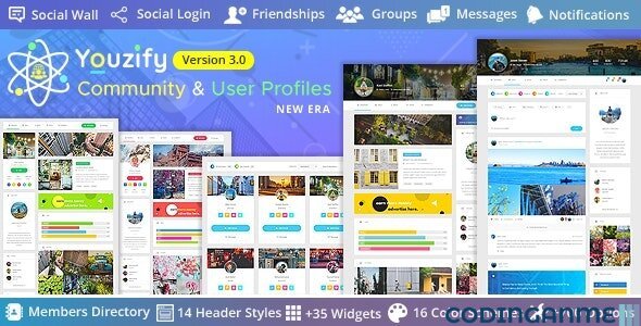 Youzify - BuddyPress Community & WordPress User Profile Plugin