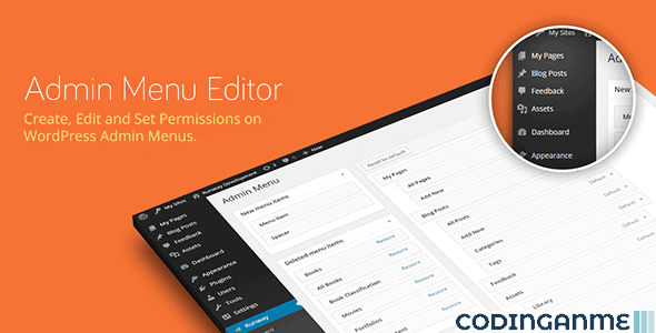 Admin Menu Editor Pro