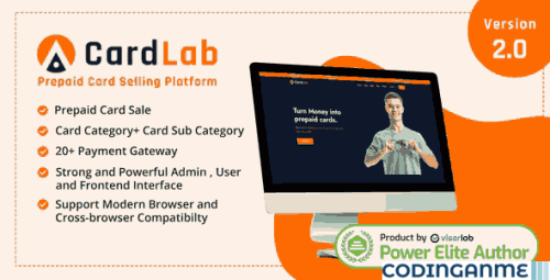 More information about "CardLab - Prepaid Card Selling Platform"