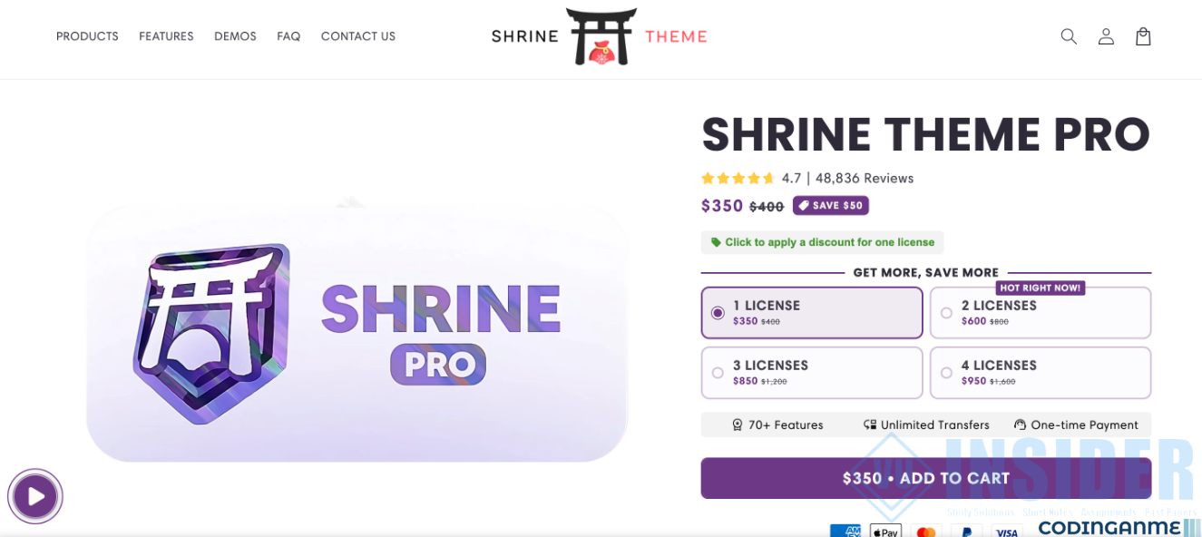 Shrine Theme Pro (Shopify Theme)