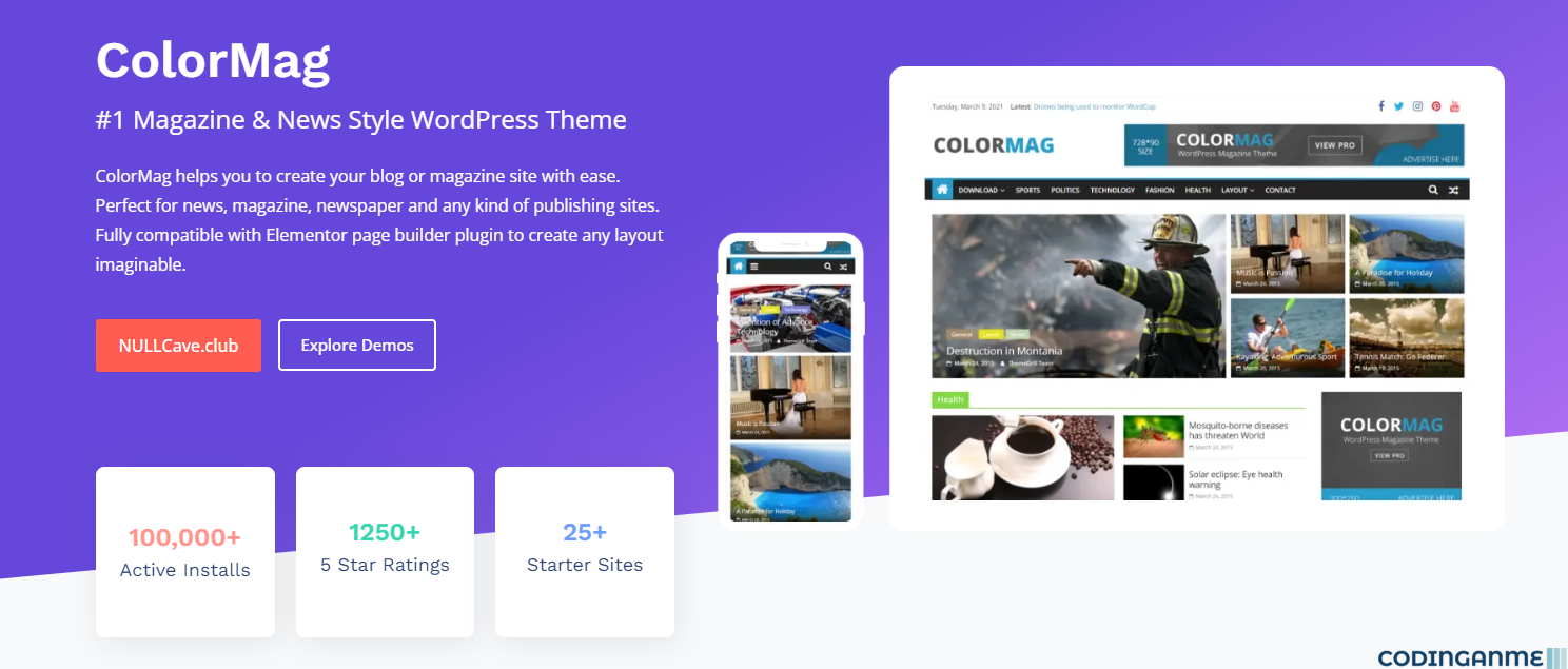 ColorMag Pro Wordpress Theme