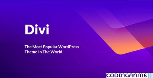 More information about "Divi Theme - The Ultimate Wordpress Theme & Visual Page Builder"