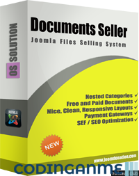 More information about "Documents Seller - Joomla Files Seller"