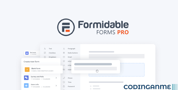 Formidable Forms Pro + Premium ADDONS