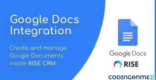 More information about "Google Docs Integration for RISE CRM"