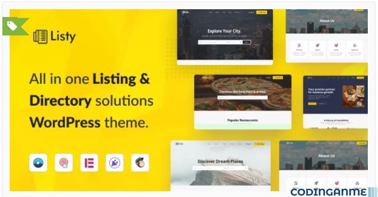 Listy - Listing & Directory Solutions WordPress Theme