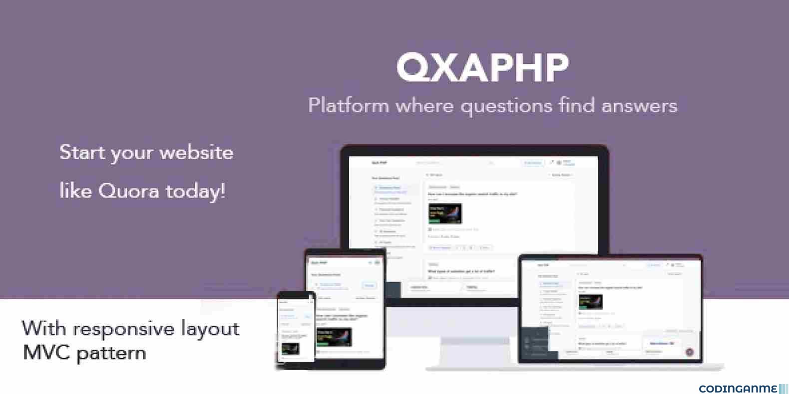 QXAPHP - Social Question And Answer Platform PHP