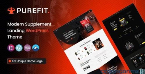 More information about "Purefit - Health Supplement WordPress Theme"