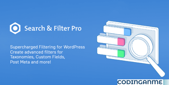 Search & Filter Pro - The Ultimate WordPress Filter Plugin + Extensions