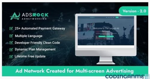 More information about "AdsRock - Ads Network & Digital Marketing Platform"