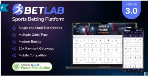 More information about "BetLab - Sports Betting Platform Premium"