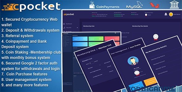 Cpocket - Best Cryptocurrency Web Wallet - Crypto Wallet