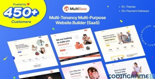 More information about "MultiSaas - Multi-Tenancy Multipurpose Website Builder (Saas)"