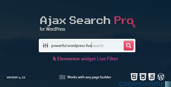 Ajax Search Pro - Live WordPress Search & Filter Plugin