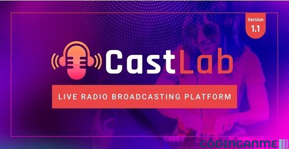 CastLab - Live Radio Broadcasting Platform