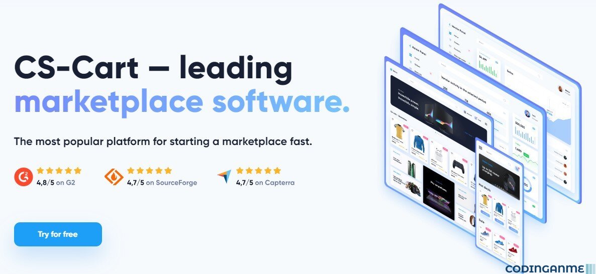 CS-Cart Multi-Vendor - eCommerce Marketplace Platform