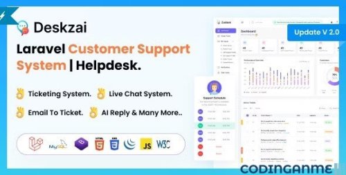 More information about "Deskzai - Customer Support System | Helpdesk | Support Ticket"