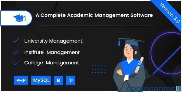 HiTech - University Management System, Institute And College