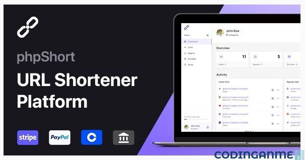 phpShort - URL Shortener Platform