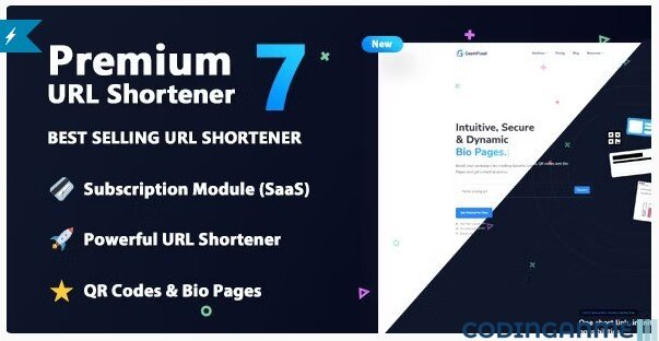 Premium URL Shortener - Link Shortener, Bio Pages & QR Codes