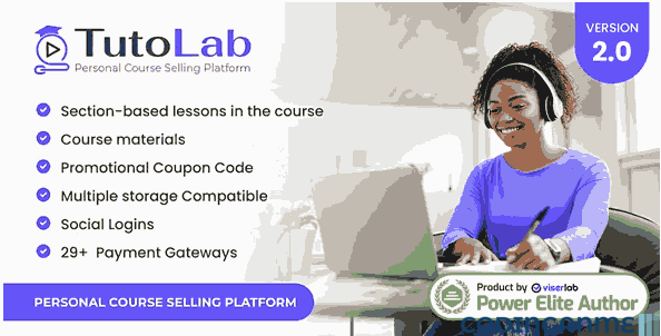 TutoLab - Personal Course Selling Platform