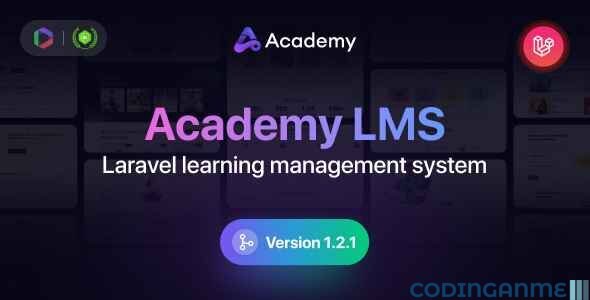 Academy LMS Laravel Learning Management System