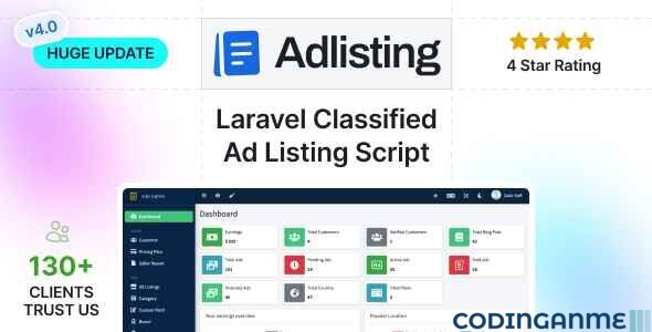 Adlisting - Buy Sell Classified Ads Marketplace Laravel Script