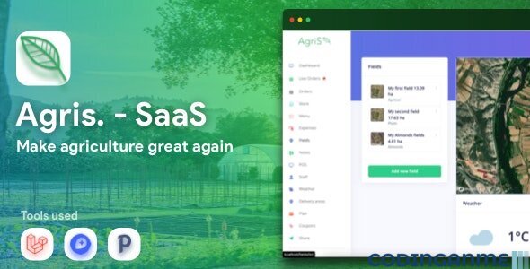 Agris - SaaS platform script for agriculture