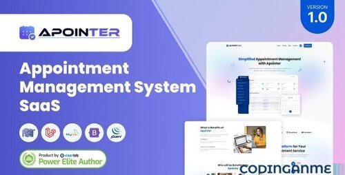 More information about "Apointer - Appointment Management System SaaS"